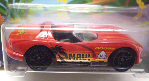 画像: 2014 WALMART EXCLUSIVE - HW ROAD TRIPPIN' 【DODGE VIPER RT/10】 RED/PR5