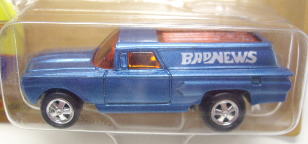 画像: 1996 JOHNNY LIGHTNING - WACKY WINNERS 【BAD NEWS】　LT.BLUE