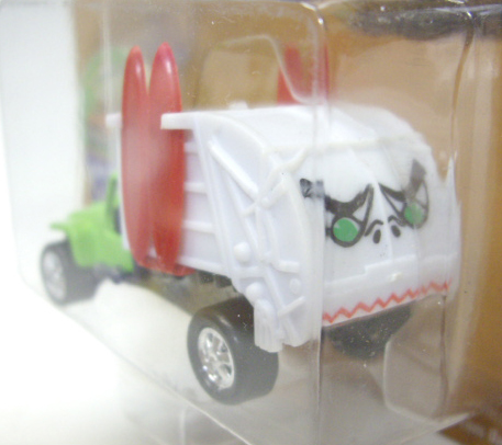 画像: 1996 JOHNNY LIGHTNING - WACKY WINNERS 【GARBAGE TRUCK】　LT.GREEN