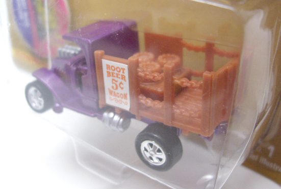 画像: 1996 JOHNNY LIGHTNING - WACKY WINNERS 【ROOT BEER WAGON】　PURPLE