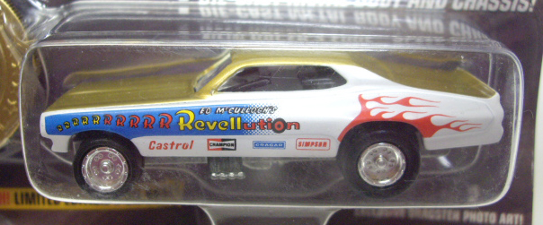 画像: 1996 LIMITED EDITION - DRAGSTERS USA 【"Ed McCULLOCH" '71 REVELLUTION】　GOLD-WHITE