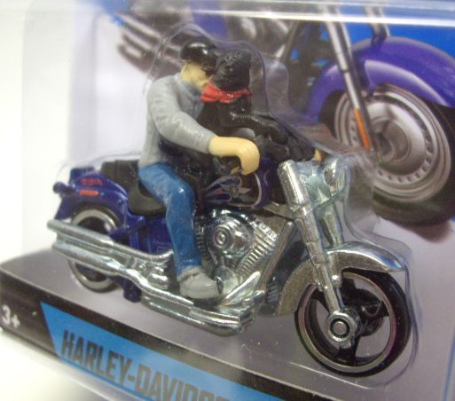画像: 2014 MOTOR CYCLES 【HARLEY-DAVIDSON FAT BOY】 BLUE (2014 CARD)