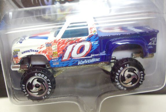 画像: 2001 HOT WHEELS RACING TAIL GUNNER SERIES 【#10 VALVOLINE】 WHITE-BLUE/ORSB