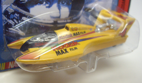 画像: 2000 HOT WHEELS RACING HYDROPLANE SERIES【#4 TEAM KODAK MAX FILM】　YELLOW