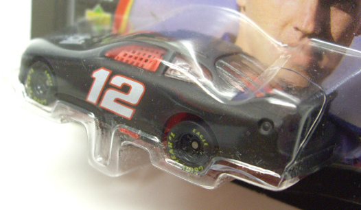 画像: 1999 HOT WHEELS PRO RACING 【JEREMY MAYFIELD #12 TEAM PENSKE MOBIL1  FORD TAURUS (TEST TRACK)】　BLACK/RR (ブリ割れ）