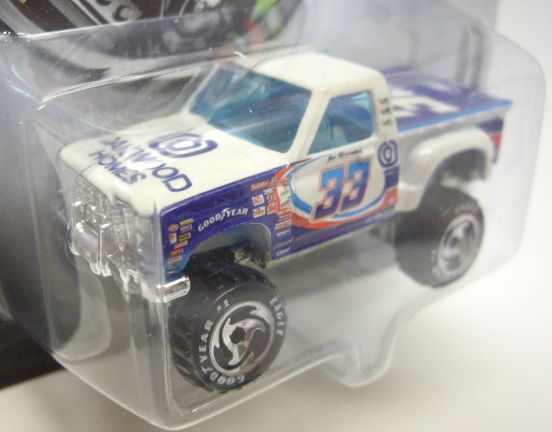 画像: 2001 HOT WHEELS RACING TAIL GUNNER SERIES 【#33 OAKWOOD HOMES】 WHITE-BLUE/ORSB