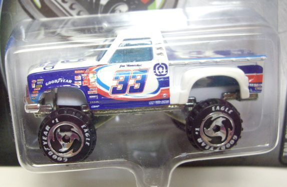 画像: 2001 HOT WHEELS RACING TAIL GUNNER SERIES 【#33 OAKWOOD HOMES】 WHITE-BLUE/ORSB