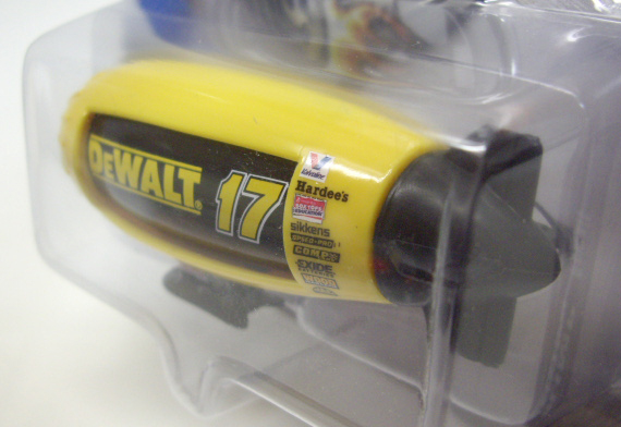 画像: 2001 HOT WHEELS RACING BLIMP SERIES 【#17 DEWALT】 YELLOW