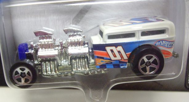 画像: 2001 HOT WHEELS RACING WAY 2 FAST SERIES 【#01 TEAM HOT WHEELS】 WHITE/5SP