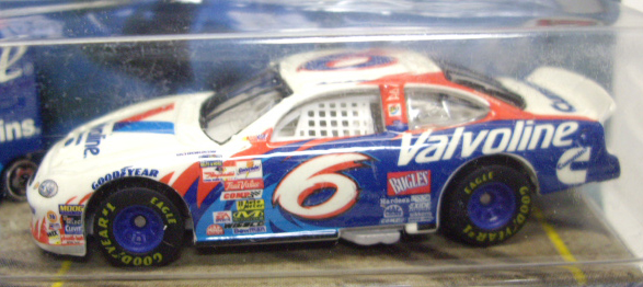 画像: 2000 HOT WHEELS RACING PIT CREW 【#6 TEAM VALVOLINE/FORD TAURUS and TOOL BOX】　WHITE-BLUE/RR