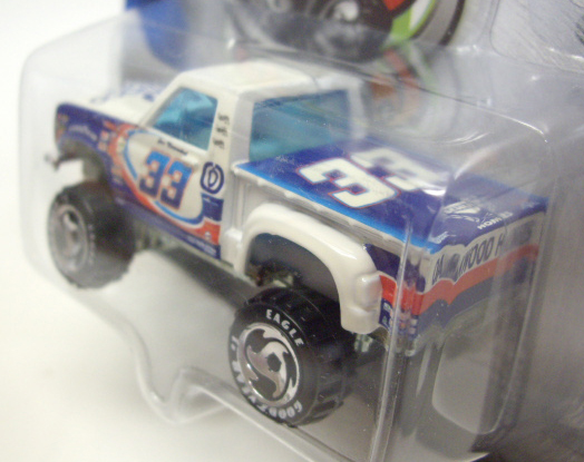 画像: 2001 HOT WHEELS RACING TAIL GUNNER SERIES 【#33 OAKWOOD HOMES】 WHITE-BLUE/ORSB