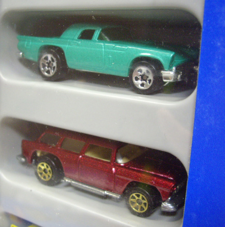 画像: 1996 5PACK 【50'S FAVORITES】　 '59 Caddy / '57 T-Bird(5SP)/ Classic Nomad / '57 Chevy / '56 Flashsider