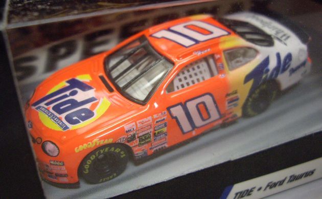 画像: 1998 HOT WHEELS RACING TRACK EDITION 【#10 TEAM TIDE FORD TAURUS】　ORANGE/RR