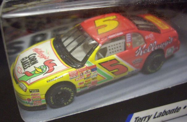 画像: 1998 HOT WHEELS PRO RACING TRACK EDITION 【TERRY LABONTE #5 TEAM KELLOGGS】　YELLOW-RED/RR