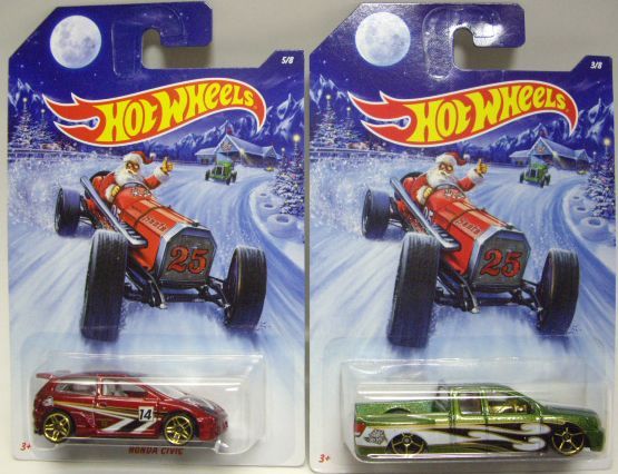 画像: 2014 WALMART EXCLUSIVE HOLIDAY HOT RODS 【8種セット】 