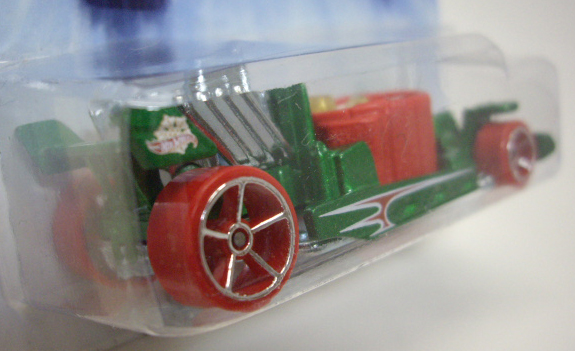 画像: 2014 WALMART EXCLUSIVE HOLIDAY HOT RODS 【HOT TUB】 GREEN-RED/O5 