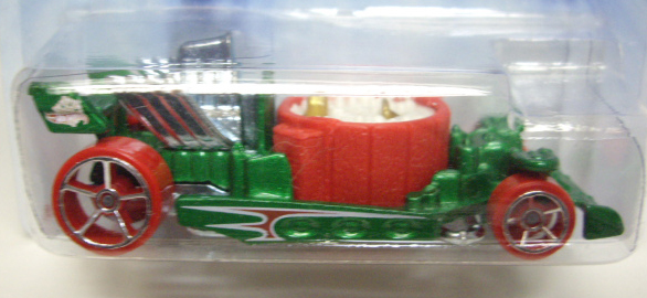 画像: 2014 WALMART EXCLUSIVE HOLIDAY HOT RODS 【HOT TUB】 GREEN-RED/O5 