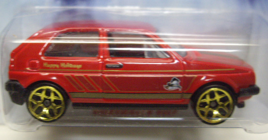 画像: 2014 WALMART EXCLUSIVE HOLIDAY HOT RODS 【VOLKSWAGEN GOLF】 RED/5Y 