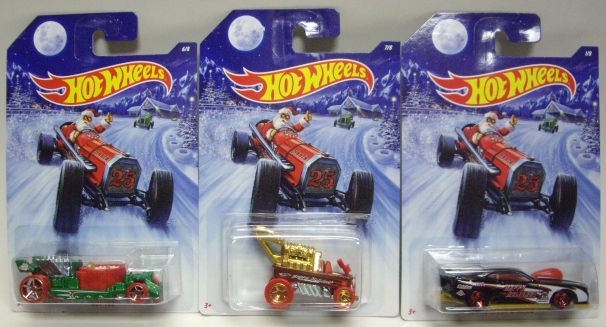 画像: 2014 WALMART EXCLUSIVE HOLIDAY HOT RODS 【8種セット】 