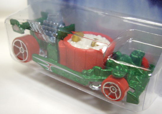 画像: 2014 WALMART EXCLUSIVE HOLIDAY HOT RODS 【HOT TUB】 GREEN-RED/O5 