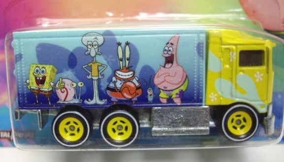 画像: 2015 POP CULTURE - SPONGE BOB SQUAREPANTS 【HIWAY HAULER】 YELLOW-LT.BLUE/RR