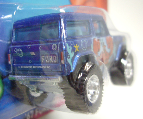 画像: 2015 POP CULTURE - SPONGE BOB SQUAREPANTS 【'67 FORD BRONCO】 BLUE/RR