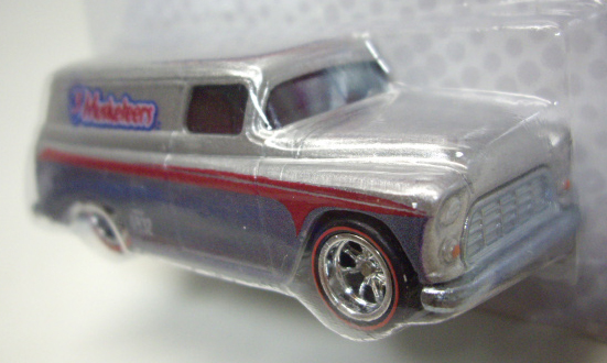 画像: 2015 POP CULTURE - MARS CANDIES 【'55 CHEVY PANEL】 SILVER/RR (3 MUSKETEERS) 