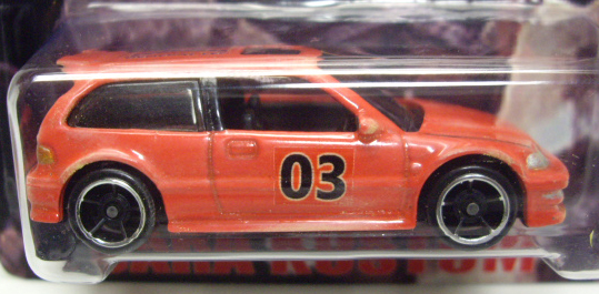 画像: SARA KUSTOM 【"GENERAL LEE" 1990 HONDA CIVIC EF (カスタム完成品）】 ORANGE/O5 （送料サービス適用外） 