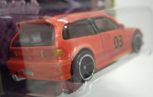 画像: SARA KUSTOM 【"GENERAL LEE" 1990 HONDA CIVIC EF (カスタム完成品）】 ORANGE/O5 （送料サービス適用外） 