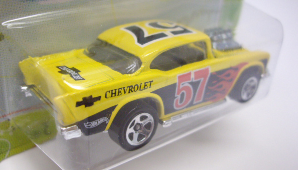 画像: 2012 WALMART EXCLUSIVE "CARS OF THE DECADES" 【'57 CHEVY】 YELLOW/5SP