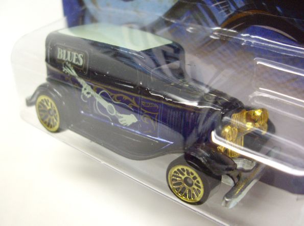 画像: 2013 WALMART EXCLUSIVE "JUKE BOX" 【'32 FORD SEDAN DELIVERY】 BLACK-BLUE/LACE