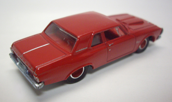 画像: LOOSE - 2011 GARAGE 30CAR SET (バラシ） 【'63 PLYMOUTH BELVEDERE 426 MAX WEDGE】　RED/RR