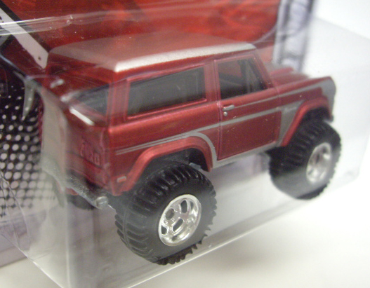 画像: 2011 GARAGE 20CAR SET (バラシ） 【'67 FORD BRONCO】　FLAT RED/RR(US TOY'S'RUS EXCLUSIVE ) 