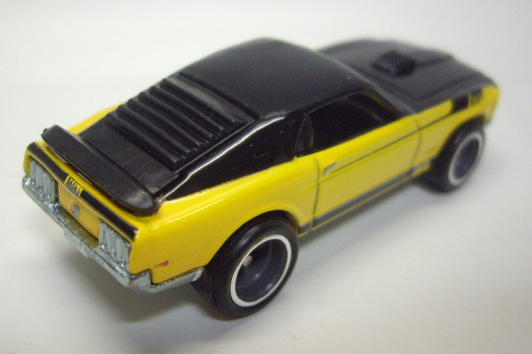 画像: LOOSE - 2011 GARAGE 30CAR SET (バラシ） 【'70 FORD MUSTANG MACH 1】　YELLOW-BLACK/RR 