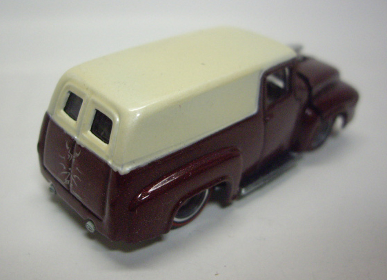 画像: LOOSE - 2011 GARAGE 20CAR SET (バラシ） 【'56 FORD】　MAROON-WHITE/RR