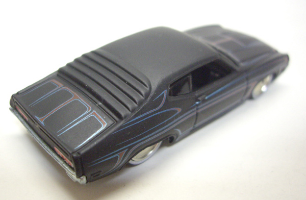 画像: LOOSE - 2011 GARAGE 20CAR SET (バラシ） 【'70 FORD TORINO】　FLAT BLACK/RR