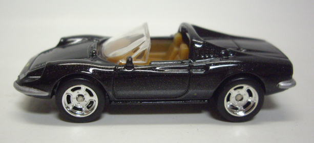 画像: LOOSE - 2011 GARAGE 30CAR SET (バラシ） 【FERRARI DINO 246 GTS】　BLACK/RR