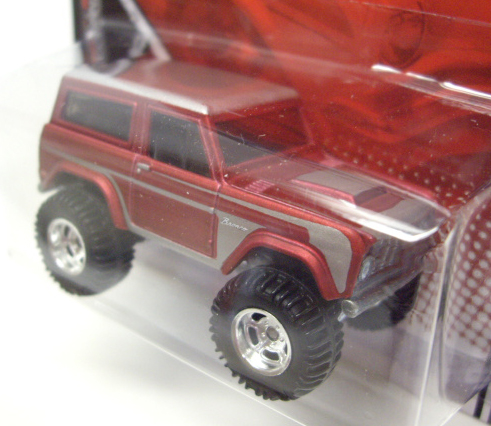 画像: 2011 GARAGE 20CAR SET (バラシ） 【'67 FORD BRONCO】　FLAT RED/RR(US TOY'S'RUS EXCLUSIVE ) 