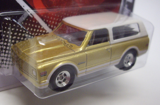 画像: 2011 GARAGE 20CAR SET (バラシ） 【'70 CHEVY BLAZER】　GOLD-WHITE/RR(US TOY'S'RUS EXCLUSIVE ) 