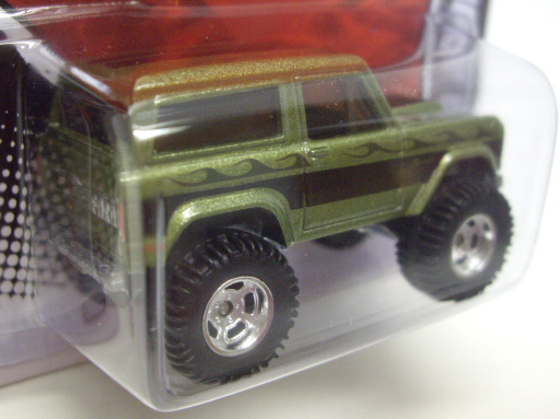 画像: 2011 GARAGE 30CAR SET (バラシ）【'67 FORD BRONCO】　MET.OLIVE/RR(WALMART EXCLUSIVE ) 