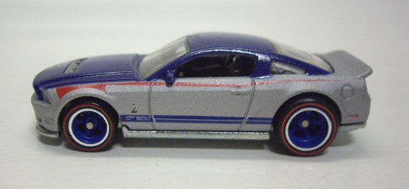 画像: LOOSE - 2011 GARAGE 20CAR SET (バラシ） 【'10 FORD SHELBY GT500】　GRAY-BLUE/RR