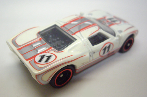 画像: LOOSE - 2011 GARAGE 30CAR SET (バラシ） 【FORD GT40】　WHITE/RR