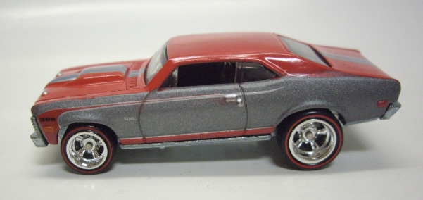 画像: LOOSE - 2011 GARAGE 20CAR SET (バラシ） 【'68 CHEVY NOVA】　FLAT GRAY-RED/RR