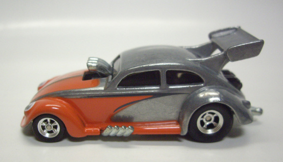 画像: LOOSE - 2011 GARAGE 30CAR SET (バラシ） 【CUSTOM '56 VW DRAG BEETLE】　ZAMAC-ORANGE/RR