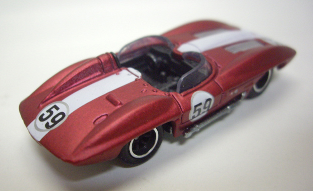 画像: LOOSE - 2011 GARAGE 20CAR SET (バラシ） 【CORVETTE STING RAY】　FLAT RED/RR