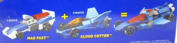 画像: 2015 MEGA BLOKS HOT WHEELS 【CLOUD CUTTER】(43pcs blocks)