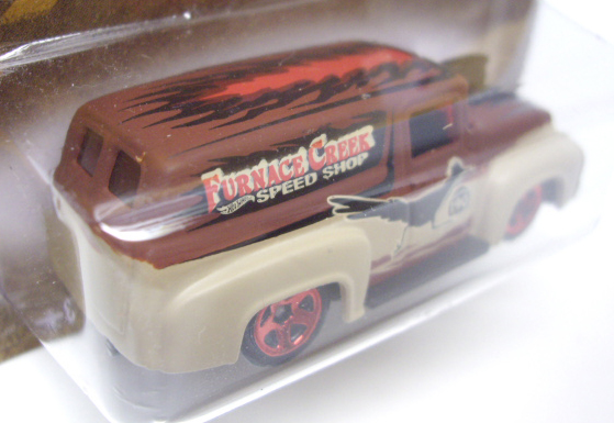 画像: 2014 WALMART EXCLUSIVE - HW ROAD TRIPPIN' 【'56 FORD F-100】 FLAT BROWN-TAN/5SP