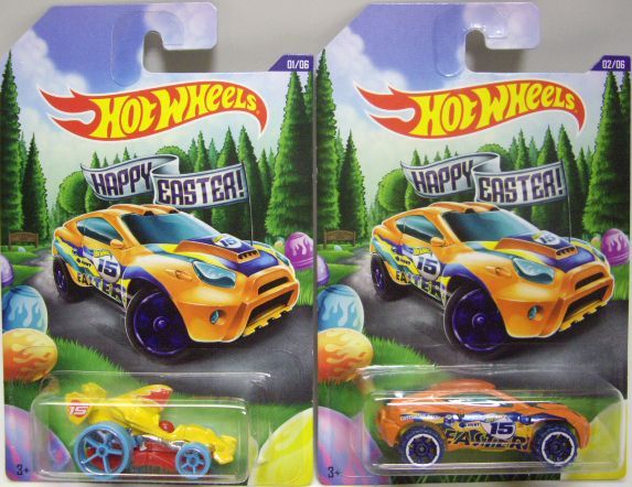 画像: 2015 WALMART EXCLUSIVE - HAPPY EASTER 【6種セット】(DEORA II,TOYOTA RSC, CUTOM '69 CHEVY PICKUP, AMAZOOM, TARMAC ATTACK, SUPERGNAT)