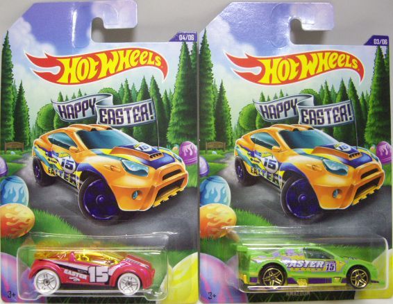 画像: 2015 WALMART EXCLUSIVE - HAPPY EASTER 【6種セット】(DEORA II,TOYOTA RSC, CUTOM '69 CHEVY PICKUP, AMAZOOM, TARMAC ATTACK, SUPERGNAT)