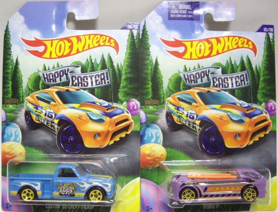 画像: 2015 WALMART EXCLUSIVE - HAPPY EASTER 【6種セット】(DEORA II,TOYOTA RSC, CUTOM '69 CHEVY PICKUP, AMAZOOM, TARMAC ATTACK, SUPERGNAT)